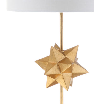 Estelle 32" LED Metal/Crystal Table Lamp - JONATHAN Y